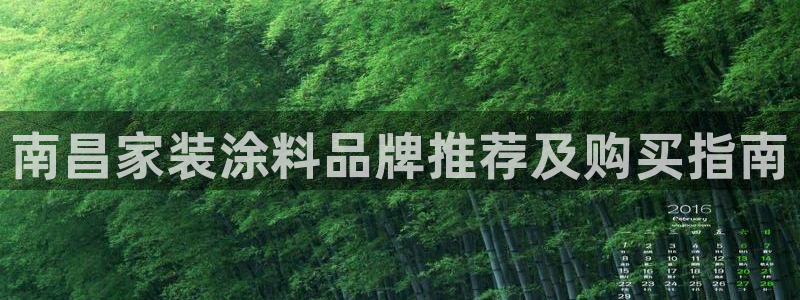 和记 中国官网：南昌家装涂料品牌推荐及购买指南