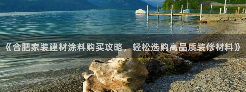 和记ag旗舰厅：《合肥家装建材涂料购买攻略，轻松选购高品质装修材料》