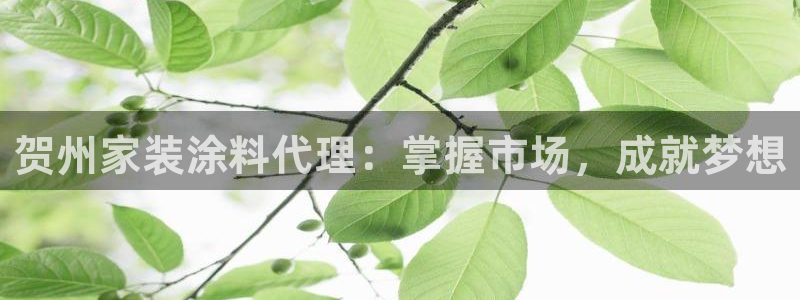 和记旗舰厅：贺州家装涂料代理：掌握市场，成就梦想